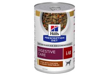 Hill's Prescription Diet i/d spezzatino per cani aromatizzato con pollo e verdure da 354 gr 